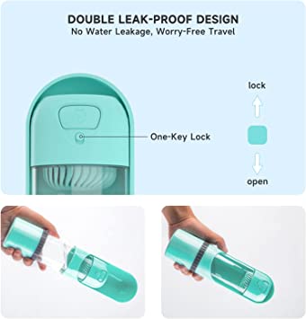 Filtered Dog Water Bottle