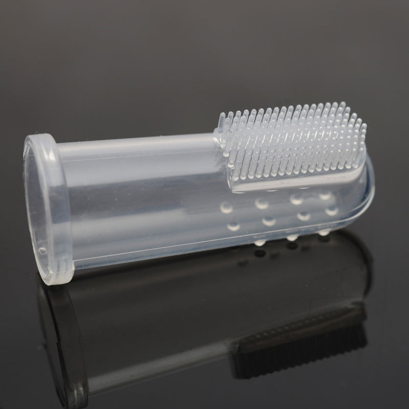 silicone finger toothbrush