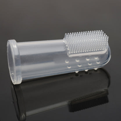 silicone finger toothbrush