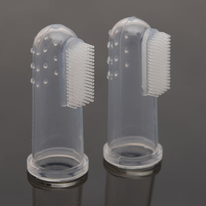 silicone finger toothbrush