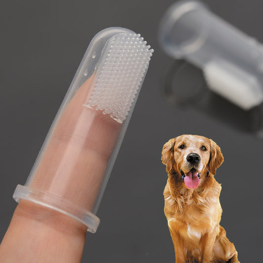 silicone finger toothbrush